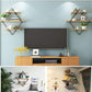 Minimalistic 3-Layers Wall Hanging Wall shelf for Bedroom, Living Room, Bathroom, Kitchen, Office and More