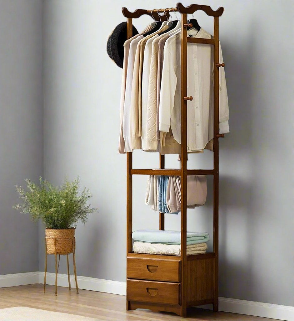 Wooden Multi Layer Alna for your shoes, coats, hats, bags, umbrellas and more