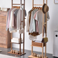 Wooden Clothes Hanger Stand | Minimalist Coat, Hat Hanger