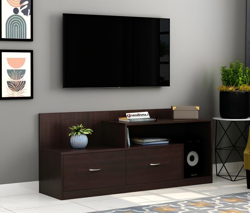 Elegant TV Cabinet | Wooden Media Console