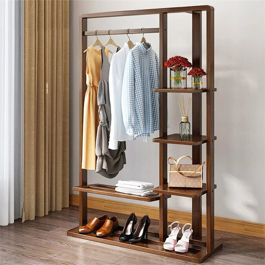 Unique Wooden Cloth Stand