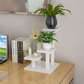 Wooden Mini Flower Stand | Square Shape Mini Flower Stand