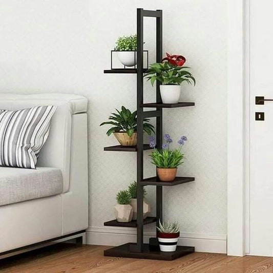 Minimalist Weeden Flower Plant Stand For Living Room