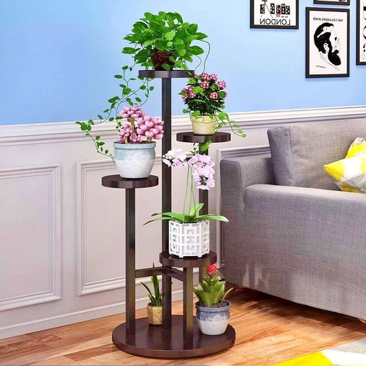 Minimalist Wooden Flower Plant Stand for Living Room/ Office