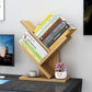 Wooden 3 Layers Tree Mini Bookshelf