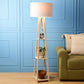 Wooden 3 Tier Floor Lamps for Home Decoration, Living Room, Bedroom Multiutility Floor Lamp