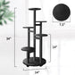 5 Tier Wooden Flower Plant Stand For Living Room, Office, Balcony