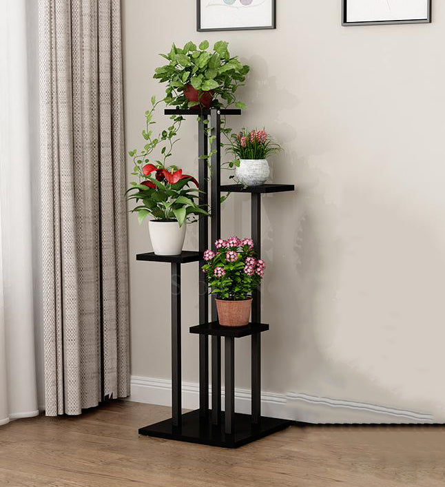 Wooden Flower Plant Stand For Living Room/ Office Room – GrihoShaj.com