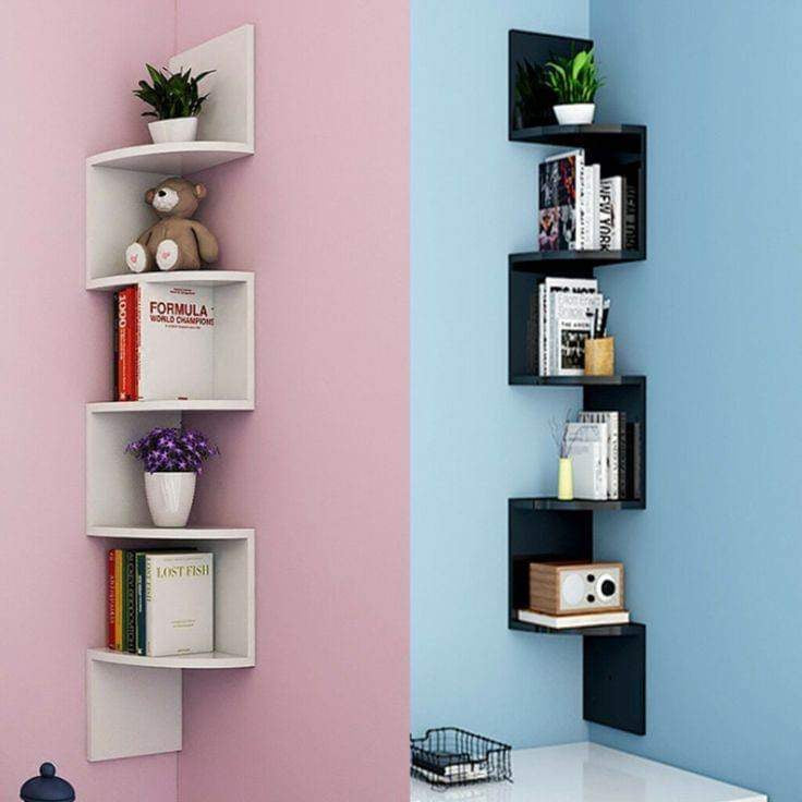 Floating Wall Mount Shelves for Bedrooms and Living Rooms - Wall Decor, Bedroom Decor, Home Office