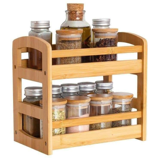 Wooden Kitchen Organizer rack